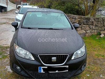 Usado Seat Ibiza Reference 90 CV (66 kW) 2009 Negro Berlina