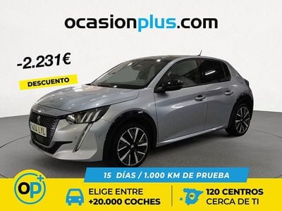 Usado Peugeot 208 GT 100 CV (73 kW) 2022 Gris / plata Utilitario