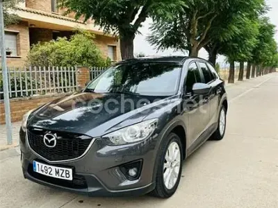 Usado Mazda CX-5 Luxury 175 CV (128 kW) 2013 Gris / plata SUV