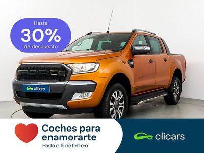 Naranja Usado 2018 Ford Ranger Wildtrack Recogida | 29.990 € (Precio justo)