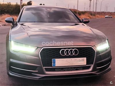 Usado Audi A7 Sportback S-Line 272 CV (200 kW) 2014 Gris / plata Utilitario