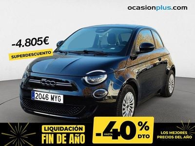 Negro Usado 2022 Fiat 500e Icon Utilitario | 12.290 € (Precio justo)