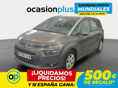 Usado Citroën C4 Feel 120 CV (88 kW) 2016 Marrón Monovolumen