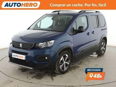 Usado Peugeot Rifter Business-Line 102 CV (75 kW) 2022 Azul Monovolumen