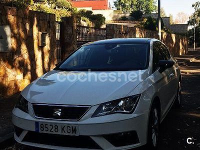 Usado Seat Leon Style 115 CV (84 kW) 2017 Blanco Berlina