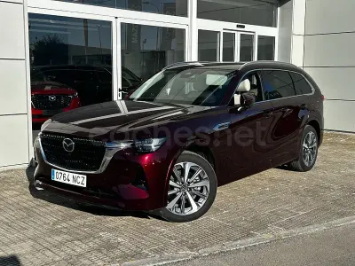 Usado Mazda CX-80 Takumi-Line 254 CV (186 kW) 2025 Granate SUV