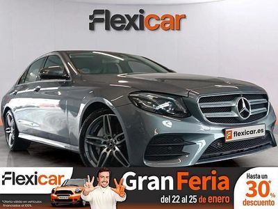 Gris Usado 2018 Mercedes E220 Berlina | 30.990 € (Precio justo)