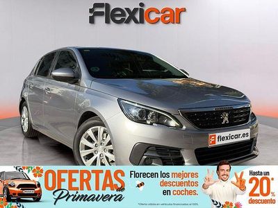 Usado Peugeot 308 Style 130 CV (95 kW) 2020 Gris Berlina