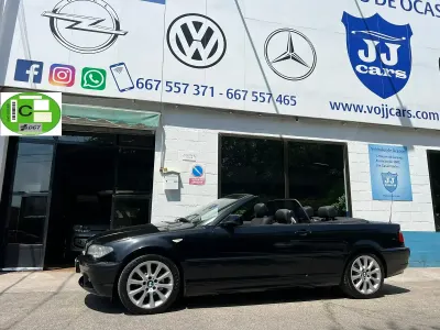 Usado BMW 318 Cabriolet 143 CV (105 kW) 2006 Negro Descapotable