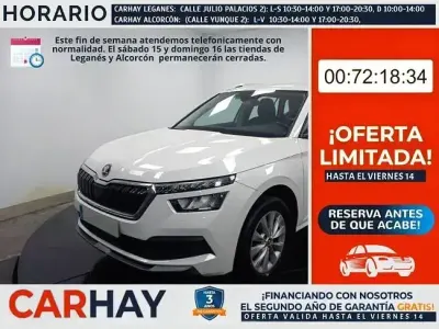 Usado Skoda Kamiq Ambition 110 CV (80 kW) 2021 Blanco SUV