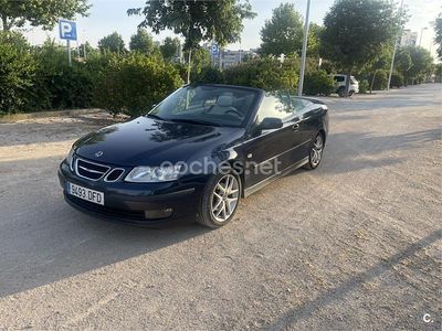 Usado Saab 9-3 Linear 150 CV (110 kW) 2004 Azul Descapotable