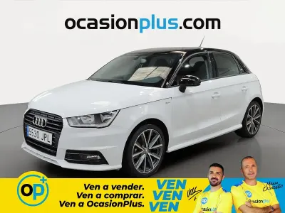 Usado Audi A1 S-Line 95 CV (69 kW) 2016 Blanco Utilitario