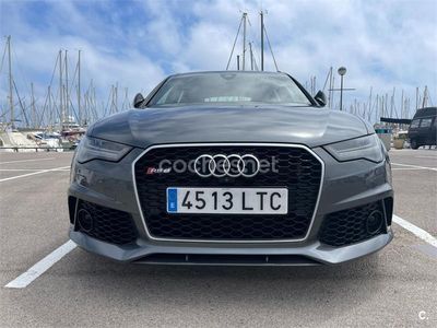 Usado Audi RS6 560 CV (411 kW) 2018 Gris / plata Familiar