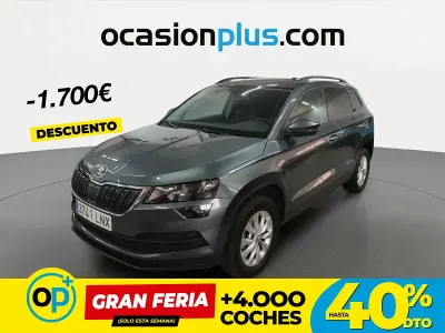 Usado Skoda Karoq Active 115 CV (84 kW) 2021 Gris SUV
