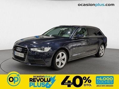 Usado Audi A6 Advanced 177 CV (130 kW) 2014 Azul Familiar