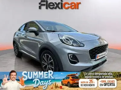 Usado Ford Puma Titanium 120 CV (88 kW) 2021 Gris SUV