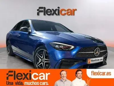 Usado Mercedes C220 200 CV (147 kW) 2022 Azul Berlina