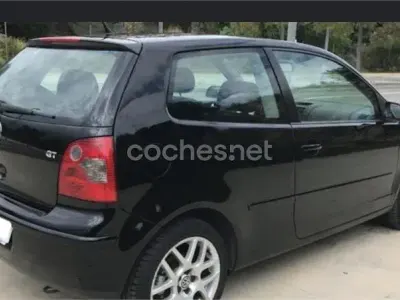 Usado VW Polo GT 100 CV (73 kW) 2005 Negro Utilitario