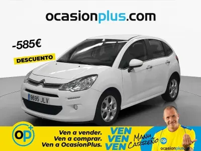 Usado Citroën C3 Live 82 CV (60 kW) 2016 Blanco Utilitario