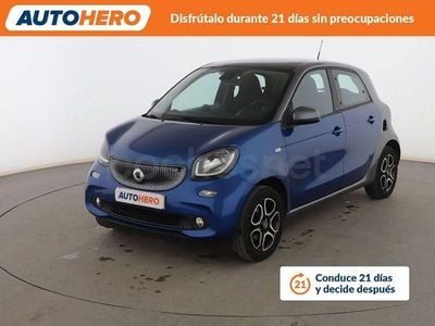 Usado Smart ForFour Passion 90 CV (66 kW) 2016 Azul Utilitario