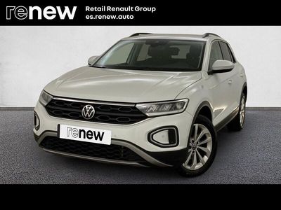 Blanco Usado 2022 VW T-Roc Life SUV | 21.990 € (Precio justo)