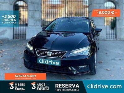 Usado Seat Leon ST FR 150 CV (110 kW) 2017 Negro Familiar