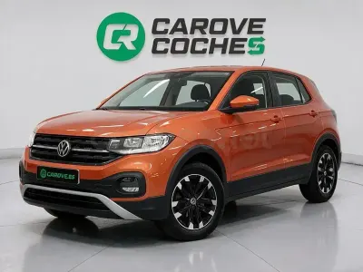 Usado VW T-Cross Advance 95 CV (69 kW) 2021 Naranja SUV