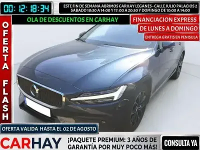 Usado Volvo V60 Momentum 150 CV (110 kW) 2021 Azul Familiar