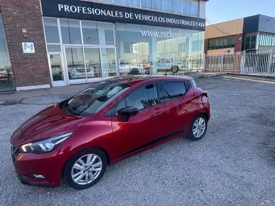 Usado Nissan Micra N-Connecta 100 CV (73 kW) 2019 Granate Utilitario