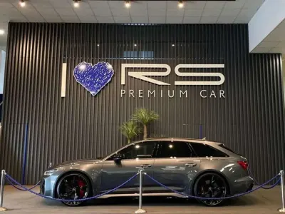 Usado Audi RS6 Sport 601 CV (442 kW) 2021 Gris Familiar