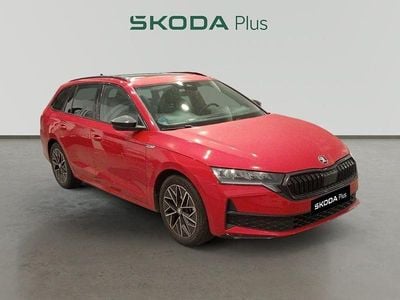 Usado Skoda Octavia SportLine 150 CV (110 kW) 2024 Rojo Familiar