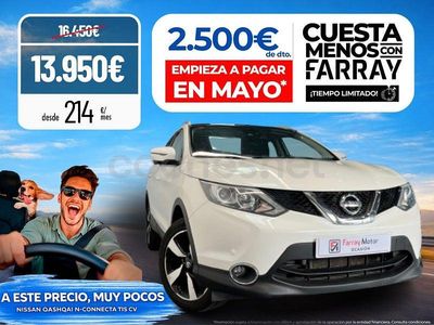 Usado Nissan Qashqai N-Connecta 115 CV (84 kW) 2017 Blanco SUV