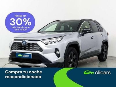 Usado Toyota RAV4 Hybrid Style 218 CV (160 kW) 2020 Gris SUV