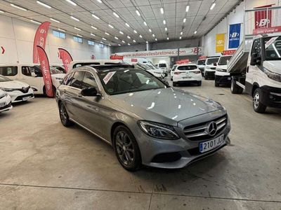 Usado Mercedes C220 170 CV (125 kW) 2016 Plateado Familiar