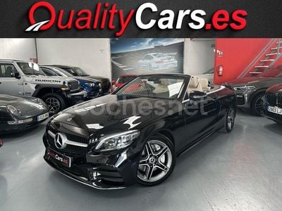 Negro Usado 2019 Mercedes C300 Descapotable | 37.900 € (Precio justo)