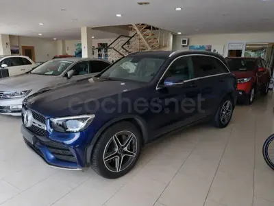 Usado Mercedes GLC220 194 CV (142 kW) 2020 Azul SUV