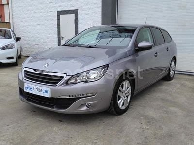 Usado Peugeot 308 SW Access 100 CV (73 kW) 2016 Gris / plata Familiar