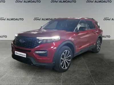 Usado Ford Explorer ST-Line 457 CV (336 kW) 2022 Rojo lucid (metalizado) SUV