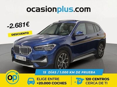 Usado BMW X1 150 CV (110 kW) 2022 Azul SUV