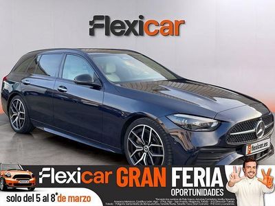 Usado Mercedes C220 200 CV (147 kW) 2022 Azul Familiar