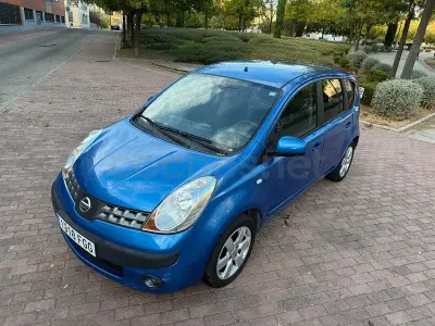 Begagnad Nissan Note Tekna 110 HK (80 kW) 2007 Blå Halvkombi