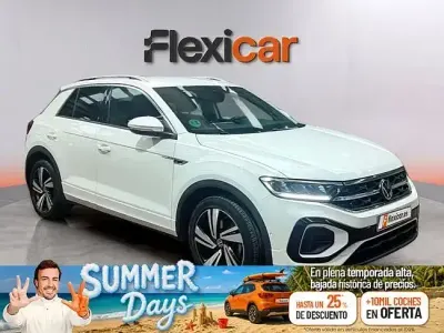 Usado VW T-Roc R-line 150 CV (110 kW) 2023 Blanco SUV