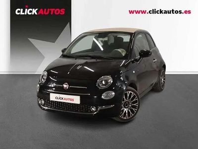 Negro Usado 2023 Fiat 500 Dolcevita Descapotable | 14.800 € (Caro)