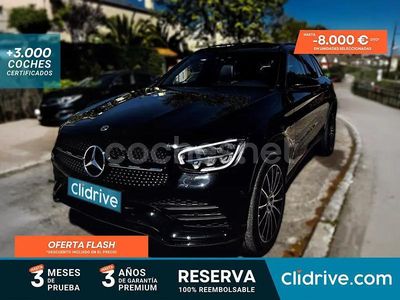 Usado Mercedes GLC300e 320 CV (235 kW) 2021 Negro SUV