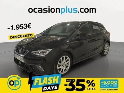 Usado Seat Ibiza FR 150 CV (110 kW) 2024 Negro Berlina