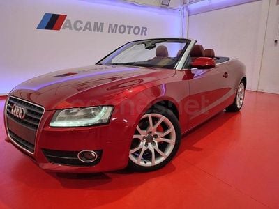 Usado Audi A5 Cabriolet Premium 190 CV (139 kW) 2009 Granate Descapotable