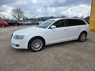 Usado Audi A6 140 CV (102 kW) 2008 Blanco Familiar