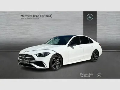 Usado Mercedes C220 200 CV (147 kW) 2022 Blanco Berlina