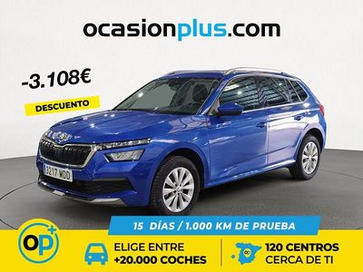 Azul Usado 2022 Skoda Kamiq Ambition SUV | 15.490 € (Precio justo)