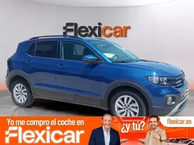 Usado VW T-Cross Advance 110 CV (80 kW) 2022 Azul SUV